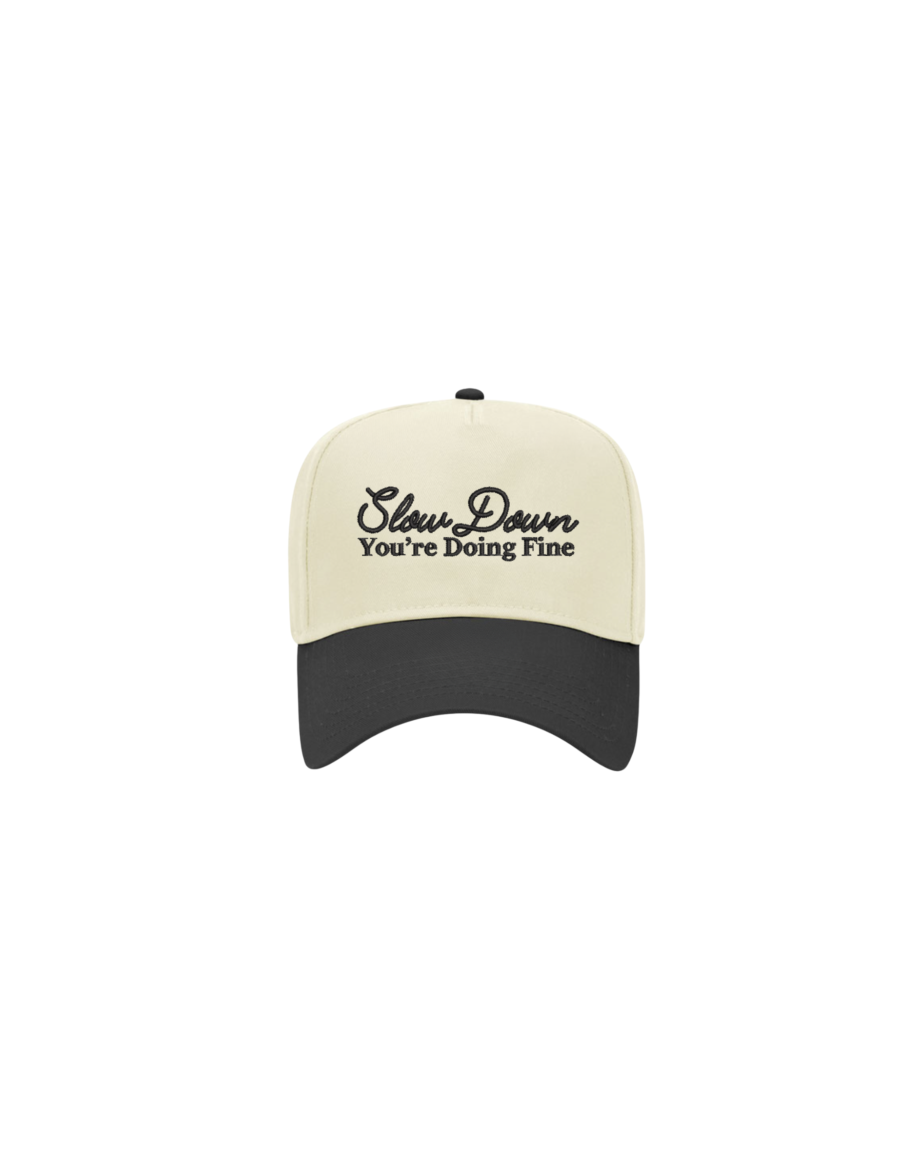 Slow Down Canvas Structured Hat