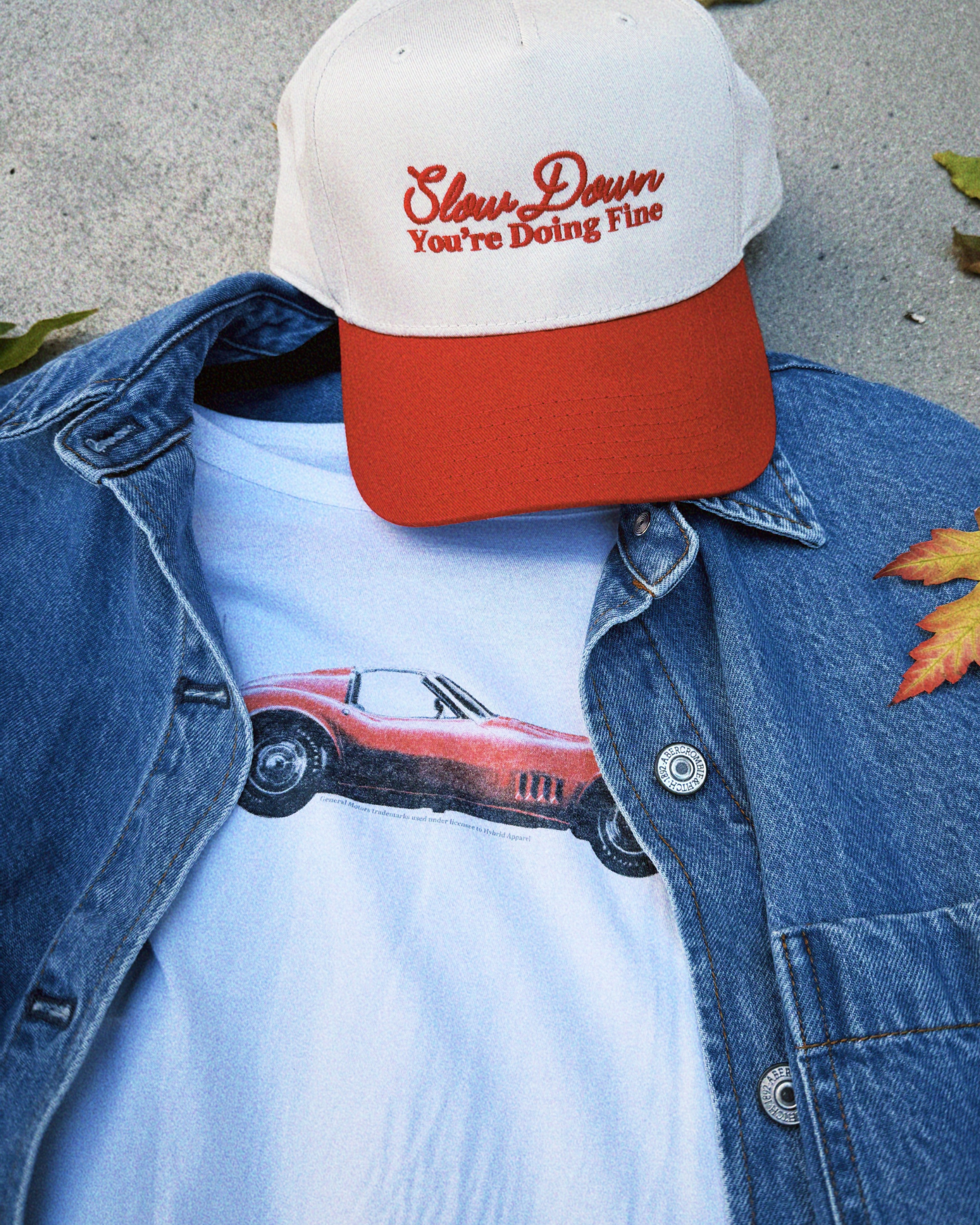 Slow Down Canvas Structured Hat